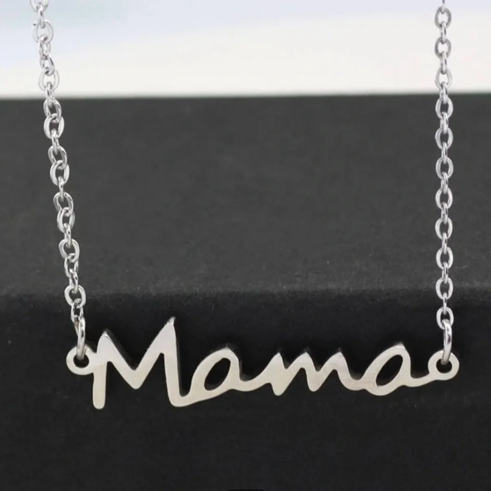 Silver Mama Necklace.‎ New. - Picture 5 of 6